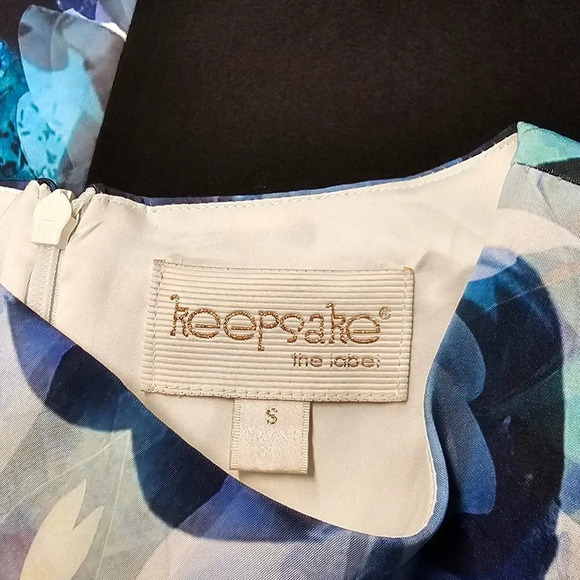 Keepsake The Label Womens Romper Abstract Zip Back Size Small - Picture 2 of 10